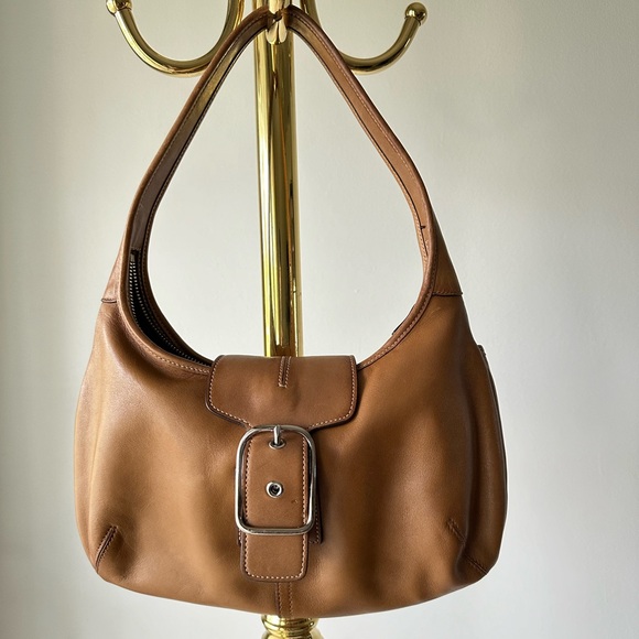 Handbags - SOLD | Authentic COACH Hobo Shoulder Bag Brown Leather